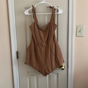 Tan/beige Romper